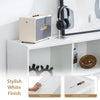 Wood Storage Cube Bookcase 3 Tier 8 Cube Open Shelf Storage Cabinet Organizer