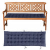 Garden Sun Lounger Cushion Chair Sunbed Recliner Replacement Cotton Seat New
