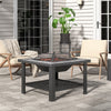 Outdoor Firepit Fire Bowl BBQ Grill Garden Table Stove Patio Barbecue Brazier