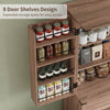 72'' Kitchen Cupboard Pantry Cabinet, Tall Storage Cabinet with Doors and Drawer