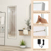 Full Length Mirror Wall Mounted Free Standing Floor Mirror W/ 3 Color LED Lights