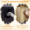 Cat Tree Kitty Tower Activity Center with Condo Scratching Posts Grey