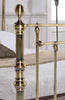 Brass Finish,Traditional Antique Victorian Metal Bed Frame,Double,5ft King,6ft