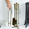 Deluxe Traditional Companion Set "Lesingham House" Antique Brass
