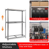 120 x 40 x 180CM 3-Tier Industrial Tire Rack Storage Tyre Rack Adjustable Shelve