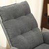 Electric Power Recliner Recliner Chair Grey Fabric Sofa Living Room Armchair