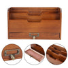 Vintage Wooden Small Cabinet Storage Box Desktop Organizer Unit Display Shelving