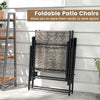 Portable Lawn Chairs Outdoor Wicker Dining Chairs