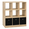 9 Cube Storage Unit Bookcase Wooden Storage Cabinets Book Shelf Display Unit