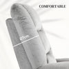 Riser and Recliner Chair Lift Chair with Vibration Massage, Heat, Grey