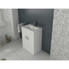 Vanity Unit Basin Sink Storage Cabinet Bathroom Cupboard Furniture White 600mm