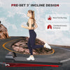Flamaker Walking Pad with Incline 4 in 1 Under Home Office Desk Treadmill 2.5HP