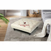 Square Coffee Table Chesterfield Upholstered Footstool Pouffe Foot Stool Seat
