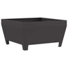 Fire Pit - Square Black 80x80x43 cm Steel