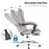 Executive Office Chair Swivel Recliner Computer Desk Gaming Chair with Footrest