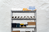 Rhino Racking Wire Shelving Unit, Black, 1000kg Load Weight, 183x90x60cm