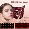Soeumoir LED Face Mask - Red Light Therapy Mask for Acne