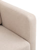 Modern Linen Fabric Armchair Tub Occasional Chair w/ Solid Wood Legs Living Room