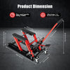 Motorcycle Hydraulic Lift Motorbike Lift Assembly Stand ATV Quad Lift Jack 680Kg