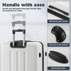 New 20" 24" 28" Hard Shell Cabin Suitcases Travel Trolley Case Hand Luggage