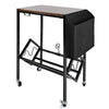 Record Player , Turntable Stand Vinyl Albums Storage Organizer Table with Wheels