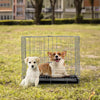 Dog Cage Puppy Pet Metal Training Crate Carrier X-Small Small Medium Puppy Cage