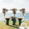 Wedding Arch Backdrop Stand Adjustable Flower Curtain Drape Support DIY