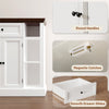Sideboard,Wooden Storage Cabinet with Adjustable Shelf,Modern Kitchen Cupboard