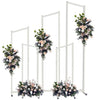 Wisfor Wedding Arch Backdrop Stand Balloon Flower Rack Door Prop Garden Frame