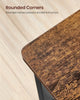 Industrial Drop Leaf Dining Table Extendable Kitchen Small Rustic Metal Folding