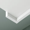 High Gloss White RGB LED Sideboard Cabinet Storage Doors Living Room Cupboard