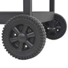 BBQ Charcoal Smoker with Bottom Shelf Black Outdoor Grill Barbecue