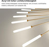 Modern LED Ceiling Light,Creative Fireworks Design Chandelier,28 Heads Gold