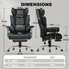 GT Player Luxury Office Executive Gaming PC Chair Ergonomic Computer + Footrest