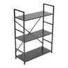 3/4/5 Tier Vertical Wooden Ladder Shelving Shelf Retail Display Storage Bookcase
