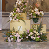 Geometric Metal Frame Flower Stand Pedestal Rack Wedding Centerpiece Stage Deco