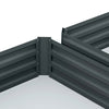 Galvanise Planter Plant Box Garden Flower Herb Vegetable Raised Bed Frame Trough