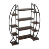 XXL Large Industrial Plant Stand Thicken Metal Tube Flower Rack Staggered Shelf