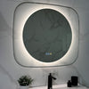 LUVODI 800x700mm LED Bathroom Mirror Dimmable Enhanced Antifog IP65 Glass Framed