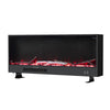 46'' Insert/ Wall Mount LED Fireplace Electric Inset Fire Media W/ Standing Feet