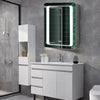 Wall Mounted LED Bathroom Mirror Cabinet w/ Storage/Shaver Socket/Demister