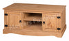 Corona TV Unit Stand 2 Door Media FlatScreen Television Pine by MercersFurniture