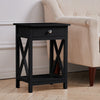 Small Side Table With Storage Bedside Nightstand Tea Sofa End Table Living Room