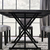 Set of 2 Industrial Table Parts Black Metal Table Legs Office Bench Worktop Desk