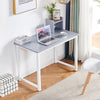 Modern Grey Computer Table Study Desk PC Laptop Table Workstation Home Office