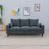 Upholstered Fabric Sofa Suite Set,2 & 3 Seater Couch Settee,Storage Side Pockets