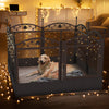 Heavy Dog Playpen Pet Puppy Cage Exercise Camping Fence Wire Mesh Whelping Pen