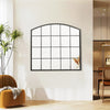 Window Style Mirror Indoor Outdoor Garden WallHanging Glass Décor Mirror Hallway