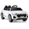 Licensed Electric Audi Ride on Car 12V Kids Electric Vehicle White