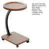 C-Shaped Compact Sofa Side End Table Coffee Laptop Table Living Room Bedroom UK